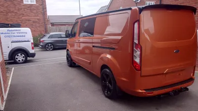 FORD TRANSIT CUSTOM - Eco-friendly Car Wash Hereford
